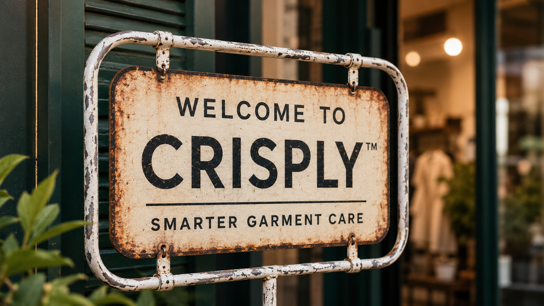Welcome to Crisply™: Smarter Garment Care for Modern Living