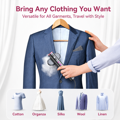 Crisply™ IronGo Travel Steamer for Clothes