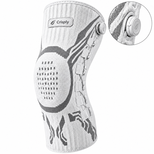 Crisply™ KneeSupport - Adjustable Knee Brace