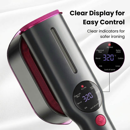 Crisply™ SteamIron 2-in-1 Portable Steamer & Iron