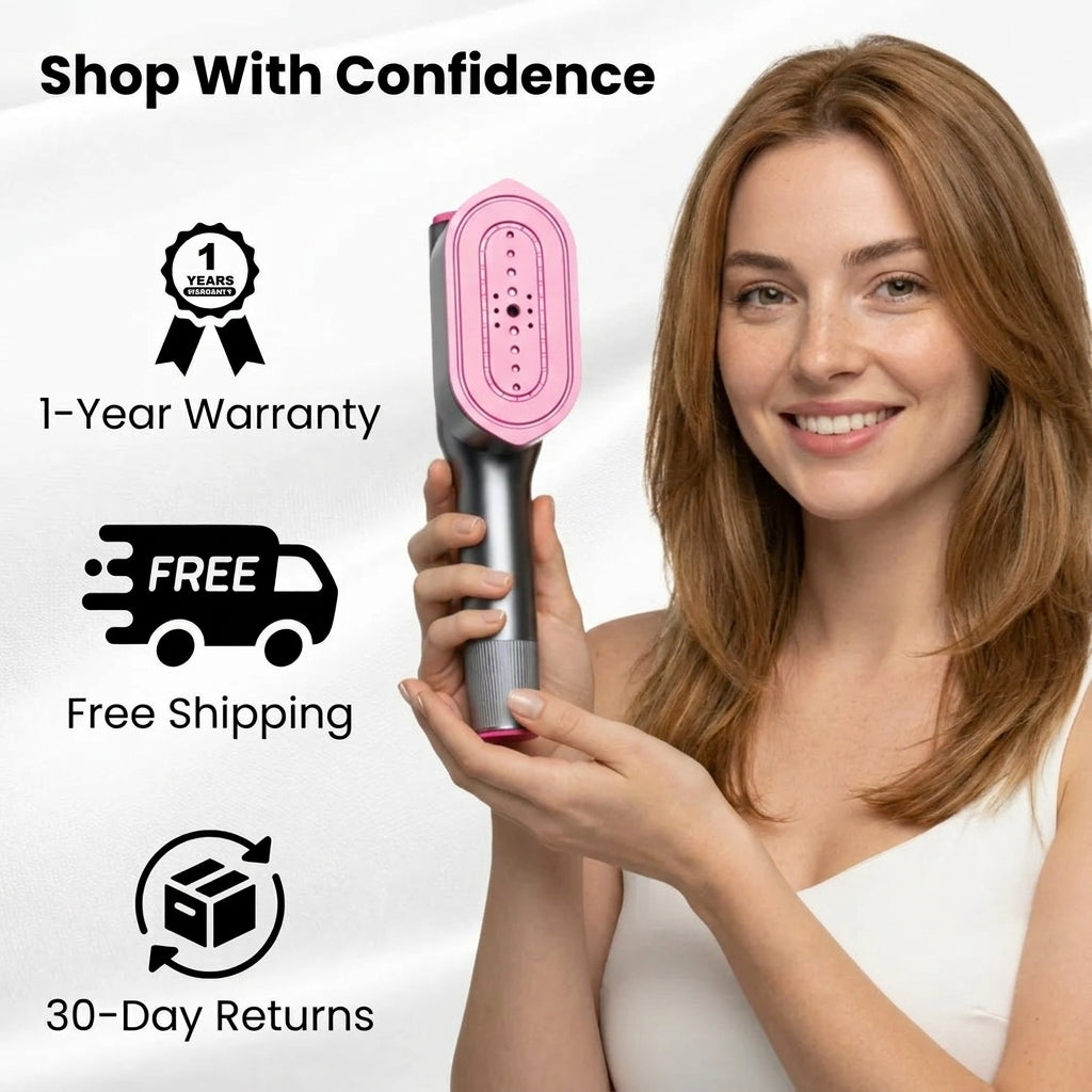 Crisply™ SteamIron 2-in-1 Portable Steamer & Iron
