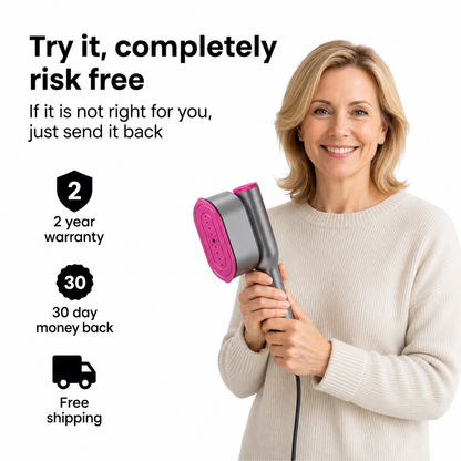 Crisply™ SteamIron 2-in-1 Portable Steamer & Iron