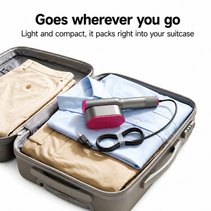 Crisply™ SteamIron 2-in-1 Portable Steamer & Iron