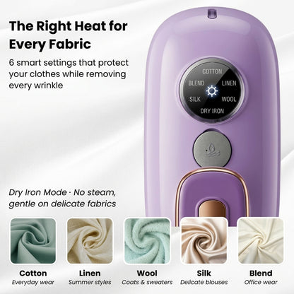 Crisply™ SteamPro 2-in-1 Steamer & Iron
