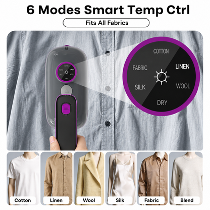 Crisply™ SteamPress 2-in-1 Steamer & Iron