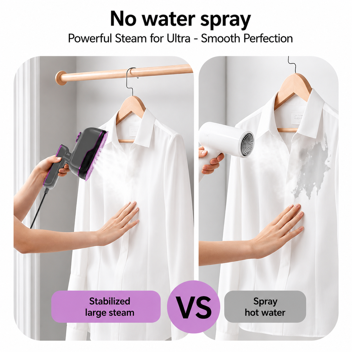 Crisply™ SteamPress 2-in-1 Steamer & Iron